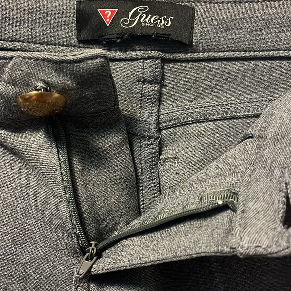 Guess Women’s Size XS Grey Straight Leg Stretchy Dress Pants $50 - Picture 7 of 15